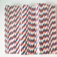 thumbnail image 5 of HengDidi Independence Day Patriotic Paper Straws - 25-Pack Red/White/Blue Striped Disposable Straws for July 4th Party Decor, Cocktails & Eco-Friendly Celebrations, 5 of 6