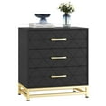 thumbnail image 3 of NEILA Dresser for Bedroom with 3 Drawers, Modern Wood Dresser for Closet, Chest of Drawers for Bedroom, Nursery, Living Room, Hallway, 3 of 7