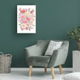 thumbnail image 3 of Canvas Wall Art - blursbyai 'Winterlynn Pink Bouquet' Wall Art for Living Room, Bedroom, or Office Décor by Trademark Fine Art - 30 x 47 Inches, 3 of 4