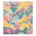 thumbnail image 6 of Yayeee Magnetic Dishwasher Cover for The Front Decoration Home Kitchen Machine Sticker Protector, Yellow Floral Wave, 6 of 6