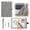 D, variant on Weather-Resistant Digital Bathroom Scale High Precision Weight Measurement Sensor LCD Display Auto-Calibration Step-On for Body Weight BMI Health Analysis D
