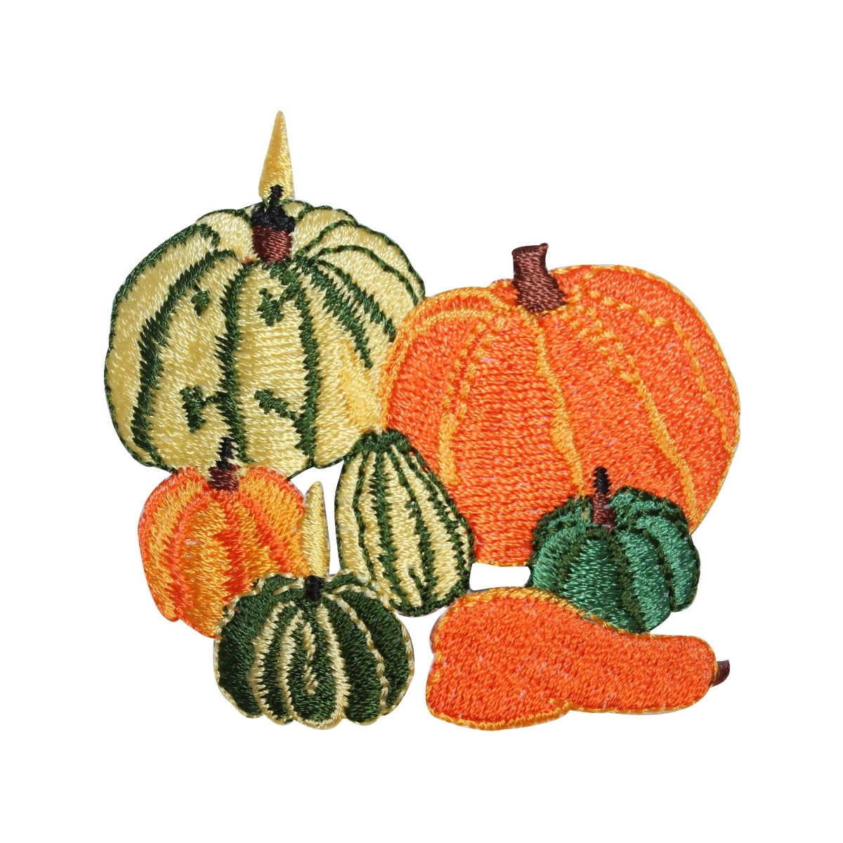 Hollowen Pumpkin Patch Embroidered Iron on Patch Sew on Badge For Clothes