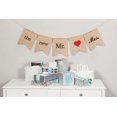 thumbnail image 4 of Hortense B Hewitt 20229 The Future Mr. & Mrs. Burlap Banner, 4 of 4