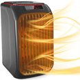 thumbnail image 1 of Yeacher Heater Household 3 Speed LED Temperature Display Mini Electric 1200W High Power Small Desktop, 1 of 8