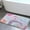 Mermaid, variant on Funny Unicorn Bath Mat Rug for Kids, Mermaid Gradient Pink Little Girl Non Slip Bathroom Mats Rugs, Durable Soft Flannel 3D Print Rug Kitchen Bedroom Indoor 17X48in