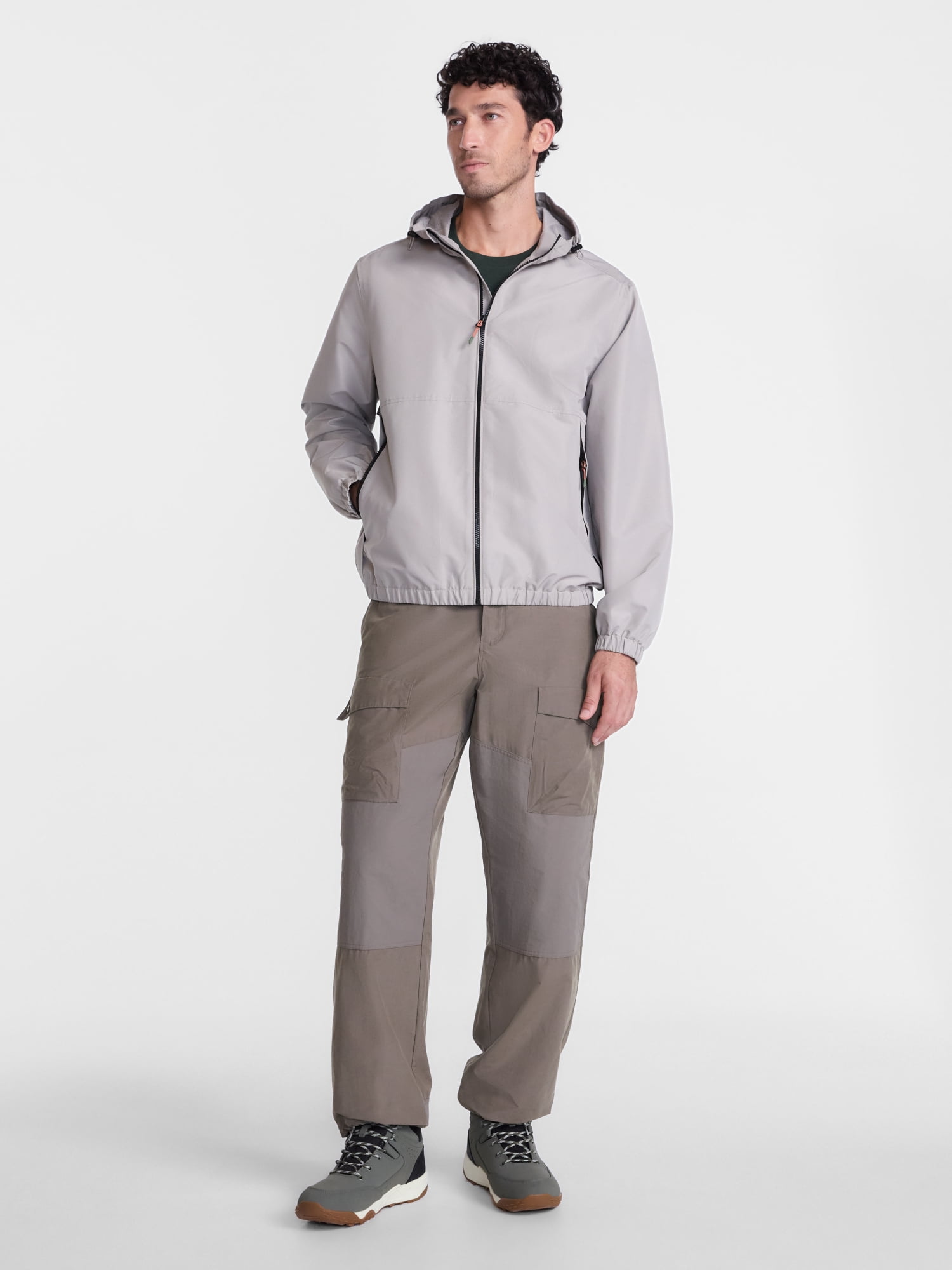 Ozark Trail Men's and Big Men's Windbreaker Jacket, Sizes S-3XL