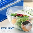 thumbnail image 2 of Duck Food Wrap, 12x 2000 ft. Plastic Wrap with Seal & Slide Cutter on Box - Restaurant & Commercial Grade, Excellent Quality & Heavy Duty - Great For Sealing, 2 box, 2 of 7