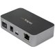 thumbnail image 2 of Hub USB C 3 Puertos StarTech.com Negro con Adaptador Ethernet y Carga Rápida, 2 of 4