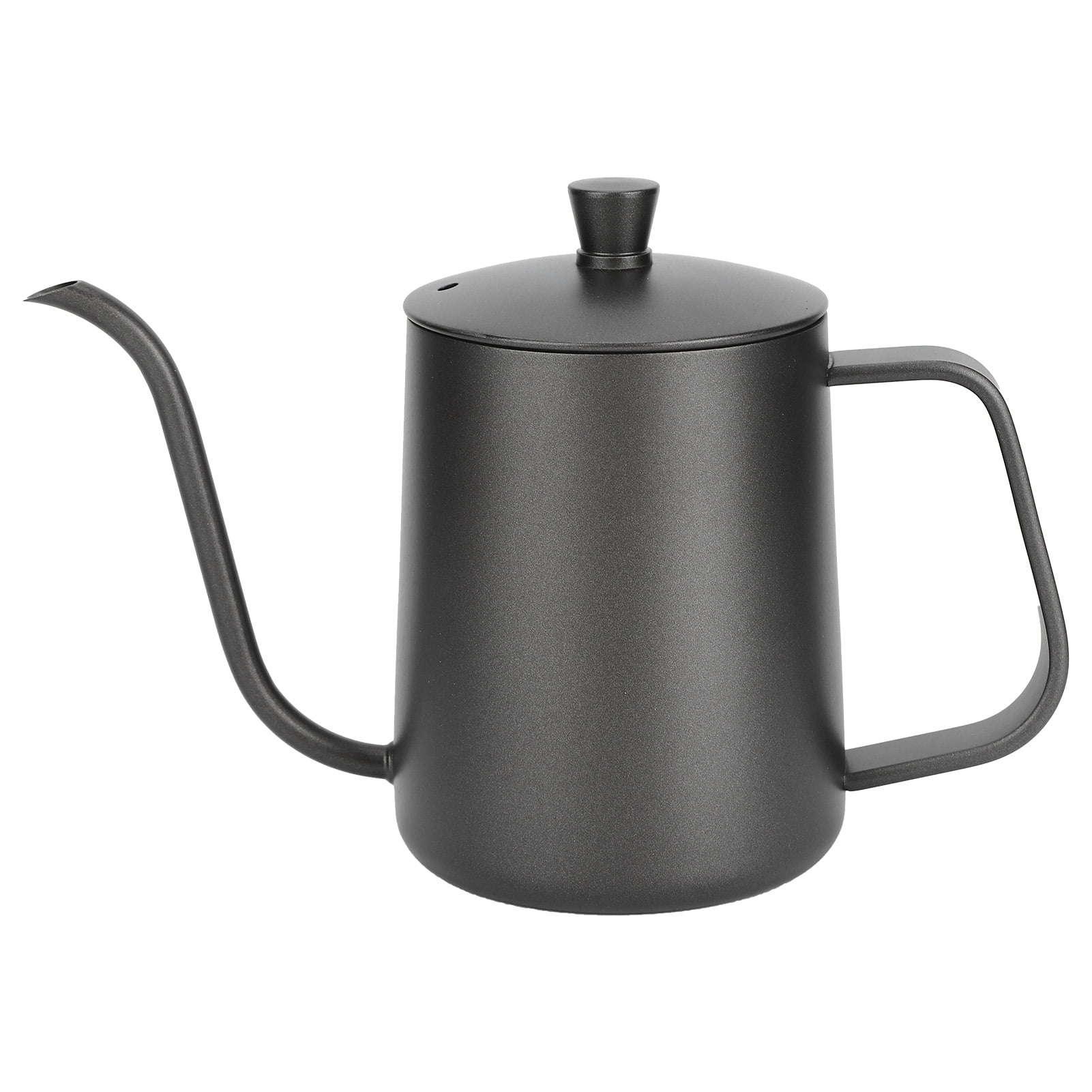 Details about   Tea Pot 600ml Drip Kettle No Pour Over Black For Office Home Coffee Accessories 