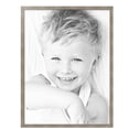 thumbnail image 2 of ArtToFrames 30" x 40" Champagne Pebble Metallic Picture Frame, 30x40 inch Silver Wood Poster Frame (WOM-5258),  Pack, 2 of 7