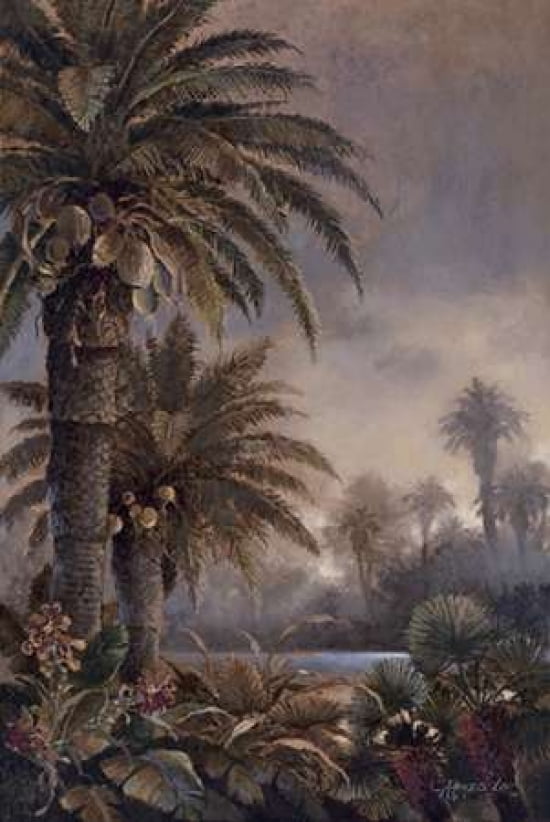 Misty Palms I Canva