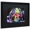 thumbnail image 3 of Trademark Fine Art "Young Mastiff" Canvas Art by Dean Russo, Black Matte, Black Frame, 3 of 4