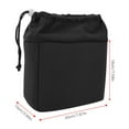 thumbnail image 1 of Partition Camera Padded Bag,Nylon Waterproof Shockproof Camera Insert Bag With Adjustable Drawstring ,Specially  For DSLR Camera And Lens, 1 of 8