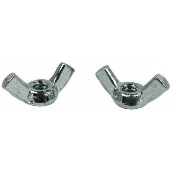 1/4-20 Cold Forged Wing Nuts / Steel / Nickel - 1500 Piece Carton