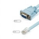 thumbnail image 4 of Cable de Consola USB RJ45 Cat5 Ethernet una Rs232 DB9 Puerto COM Serial Hembra Routers Cable Adaptador de Red 1.8M, 4 of 5