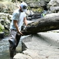 thumbnail image 2 of Frogg Togggs Classic II Hip Boots for Men, Waterproof Felt Hip Waders for Fishing, Brown, Size 7, 2 of 3