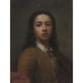 thumbnail image 3 of Anton Raphael Mengs 12x14 Black Modern Framed Museum Art Print Titled - Self-Portrait (1700s), 3 of 5