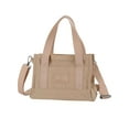thumbnail image 2 of Deago Tote Bag for Women Nylon Crossbody Bag Casual Zipper Tote Fashion Shoulder Handbag Hobo bag with Pockets (Apricot), 2 of 10