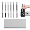 thumbnail image 1 of 9-Piece Punching Tool, Hollow Punch Set for Stitching Punching Tool, 1 of 5