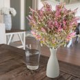 thumbnail image 4 of under $5 Usloyux Artificial Flowers Arrangement in Vase, Fake Flowers, Fake Floral Table Centerpieces Decor for Kitchen Farmhouse Coffee Table Living Room Bathroom Plant Decor, 4 of 6
