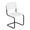 All-White, variant on Breuer Chair Company Marcel Breuer B32 Cesca Cane Cantilever Side Chair w/ Black Steel Frame Black Wood & Black Cane (Made in Italy) by Furnish Theory