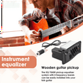 4Band EQ Equalizer Piezo Pickup for EQ7545R PreAmp Acoustic Guitar