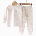 thumbnail image 5 of TOWED22 Toddler Boy Outfits 2 Piece Set Long Sleeve Cute Print Round Neck Cotton Sweatshirt Fleece Pants Casual Fall Winter Clothes(Light Gray,3-4 Y), 5 of 5