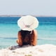 thumbnail image 5 of Sombrero de paja para mujer con circunferencia de 56-58 cm, sombrero de paja de ala grande con protector solar para verano, sombrero para el sol, sombrero de paja con flores y conjunto de, 5 of 5