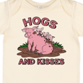 thumbnail image 4 of Inktastic Hogs and Kisses with Cute Pig Family Boys or Girls Baby Bodysuit, 4 of 5