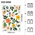 thumbnail image 2 of FORMRS 1-Subject Spiral Notebook 8" x 5" College Ruled 60 Refillable Sheet A5 Hard Cover, 2 Pack, Retro Colorful Flowers, 2 of 7