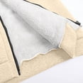 thumbnail image 5 of Xaqiouau Womens Sherpa Lined Zip Up Hoodie Thick Fleece Hooded Sweatshirt with Multiple Pockets Warm Casual Jacket for Fall Winter Daily Wear, 5 of 9