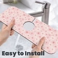 thumbnail image 6 of Sikiie Chrysanthemum Splash Guard for Sink Faucet-1 PC Super Absorbent Fast Drying Mat Sink Gadgets-Splash Guard for Kitchen, Sink Mat, 6 of 7