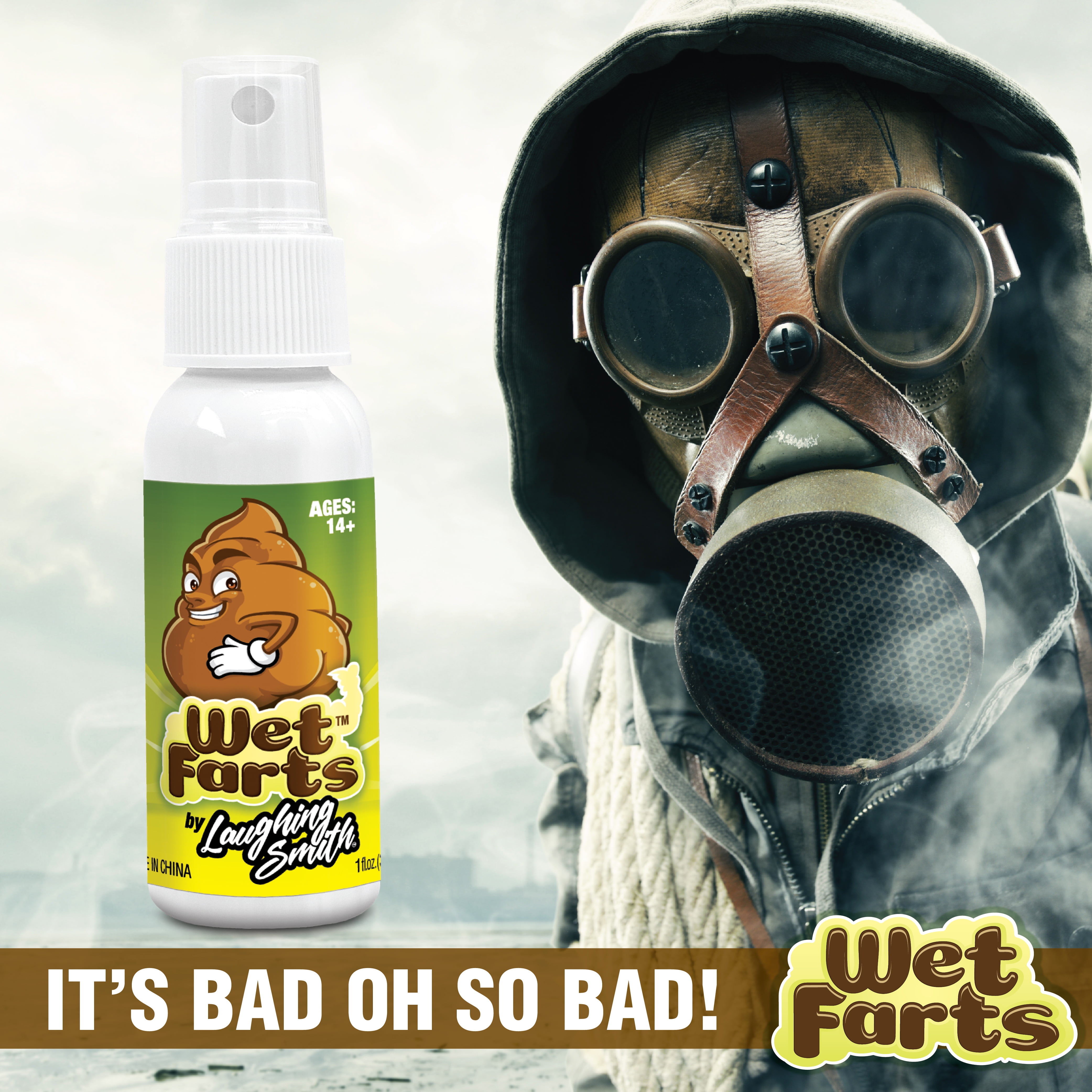 Laughing Smith - Wet Farts - Potent Fart Spray - 30ml - Novelty & Gag Toys