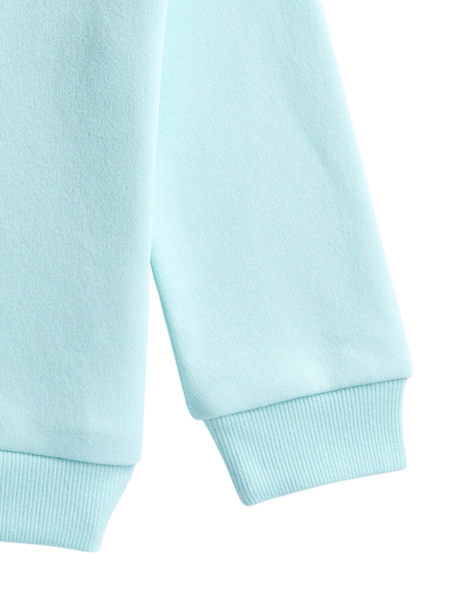 Wonder Nation Toddler Girls Fleece Sweatshirt with Long Sleeves, Sizes 2T-5T