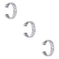 thumbnail image 3 of Maytalsory Kit de Réparation de Bracelet de Montre en Strass pour Charge 2 Argent 3ensemble, 3 of 6