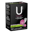 thumbnail image 3 of U by Kotex Balance Daily Wrapped Panty Liners, Light Absorbency, Long, 3 of 9