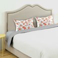 thumbnail image 3 of Yayeee Pillowcase Queen Size Set of 2 Satin Wrinkle Resistant Pillow Case, Small Floral Blooms, 3 of 8