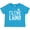 Turquoise, variant on Inktastic Cleveland, Ohio Distressed Font Boys or Girls Baby T-Shirt