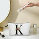 thumbnail image 5 of Fiudx Bolsa de Maquillaje Floral, Neceser con Letras Personalizadas, Elegante Organizador de Viaje, Regalo Ideal para Mujeres, Uso Diario, Ideal para Amigas y Damas de Honor., 5 of 6
