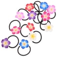 thumbnail image 2 of 5.3X1.6X0.6In Hawaiian Flower Scrunchie Purple For Ladies Beach, 2 of 9