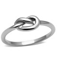 thumbnail image 1 of Bague en Acier Inoxydable Poli pour Femmes Sans Stone en Aucune Stone - Taille 5, 1 of 1