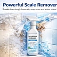 thumbnail image 3 of Scale Remover Bathroom Cleaner – 100/300ml No‑Rinse Foam Spray, Powerful Limescale Remover for Shower, Tiles, Glass, Stainless Steel & Natural Stone, 3 of 7