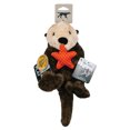 thumbnail image 1 of Tall Tails, Plush Otter w Squeak & Rope Toy - 13", 1 of 3