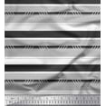 thumbnail image 1 of Soimoi Polyester Crepe Fabric Horizontal Stripe Print Fabric by Yard 52 Inch Wide, 1 of 3