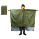 thumbnail image 3 of Advancent Abrigos de lluvia ligeros resistente al desgaste Cubierta de gotas de lluvia Chubasquero Poncho Chaqueta impermeable Tienda de Escalada ejercito verde, 3 of 6