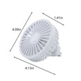 thumbnail image 3 of IMossad Car Multifunction Fan with RGB Atmosphere Light Aromatherapy Fan Car 360° Freshening Fan USB Car Home Office General Purpose Three-speed Wind Speed Adjustment, 3 of 6