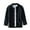 Black, variant on Men's Linen Shirts Mens Martial Arts Kung Fu Jacket Tang Suit Long Sleeve Traditional Kung Fu Uniform Chinese Frog Buttons Lightweight Jacket Summer Blue 3XL