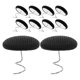 thumbnail image 3 of 10 tachuelas para tapicería, pasadores giratorios para fundas, faldones de cama y muebles, antideslizantes de acero inoxidable., 3 of 8