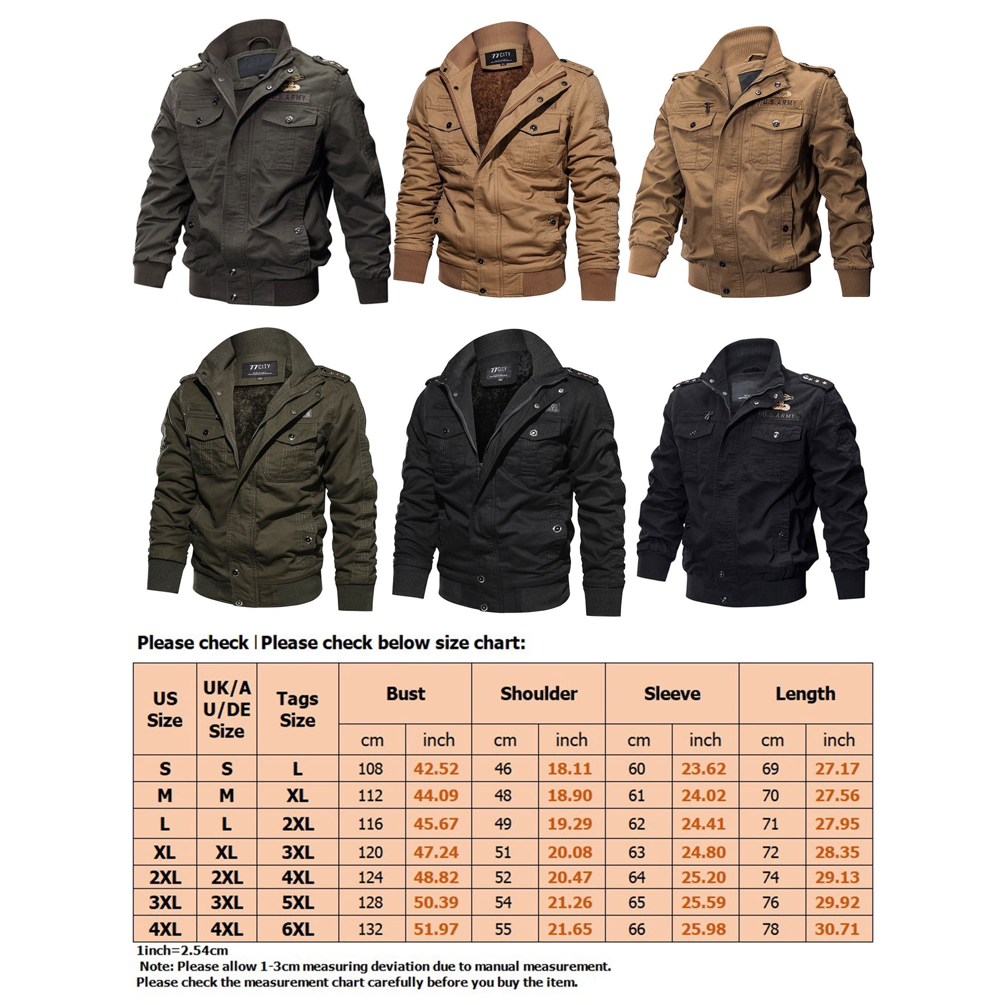 Parka Hiver Homme - Polaire Doublée, Capuche, Style Cargo/Militaire - Veste Chaude Travail Ou Quotidien
