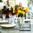 thumbnail image 4 of 6pcs Acrylic Reserved Signs Wedding Table Seat Sign Acrylic Reserved Table Signs, 4 of 5
